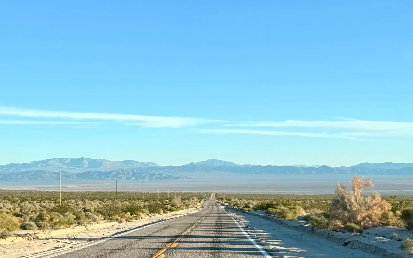 Paysage de West Coast USA